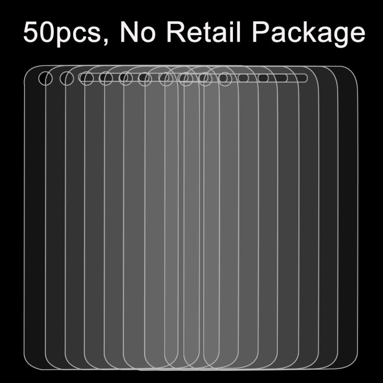 50 PCS for Huawei Ascend Y330 0.26mm 9H Surface Hardness 2.5D Explosion-proof Tempered Glass Film, No Retail Package