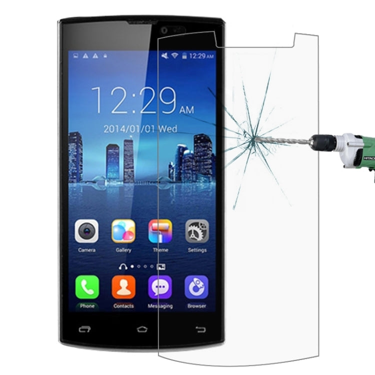 0.3mm 9H Surface Hardness Explosion-proof Tempered Glass Film for Leagoo Lead 7