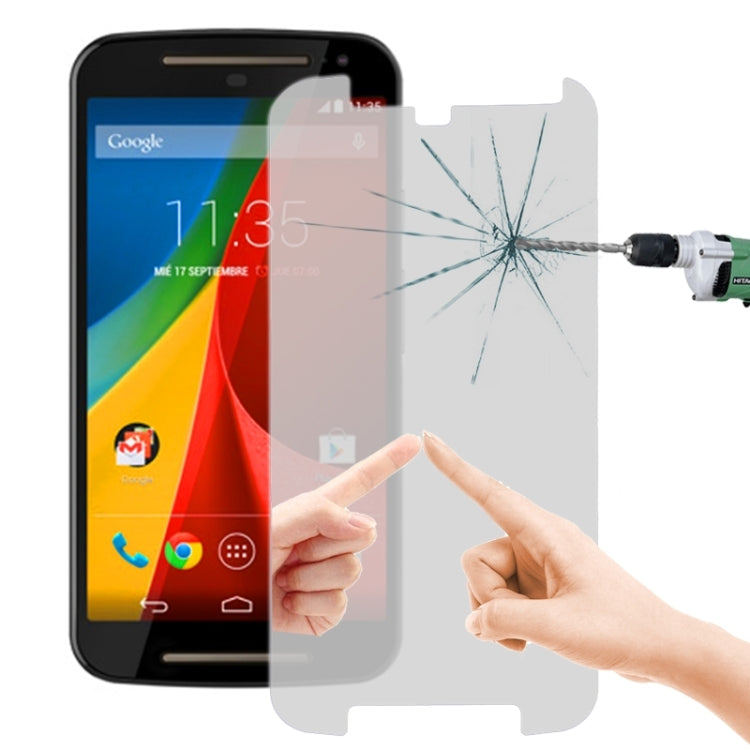 Mirror 0.26mm 9H+ Surface Hardness 2.5D Explosion-proof Tempered Glass Film for Motorola Moto G (2nd Gen.) / XT1063 / XT1068 / XT1069