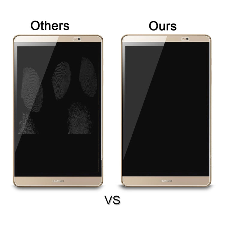 75 PCS 0.4mm 9H Surface Hardness Explosion-proof Tempered Glass Film for Huawei MediaPad M2 8.0