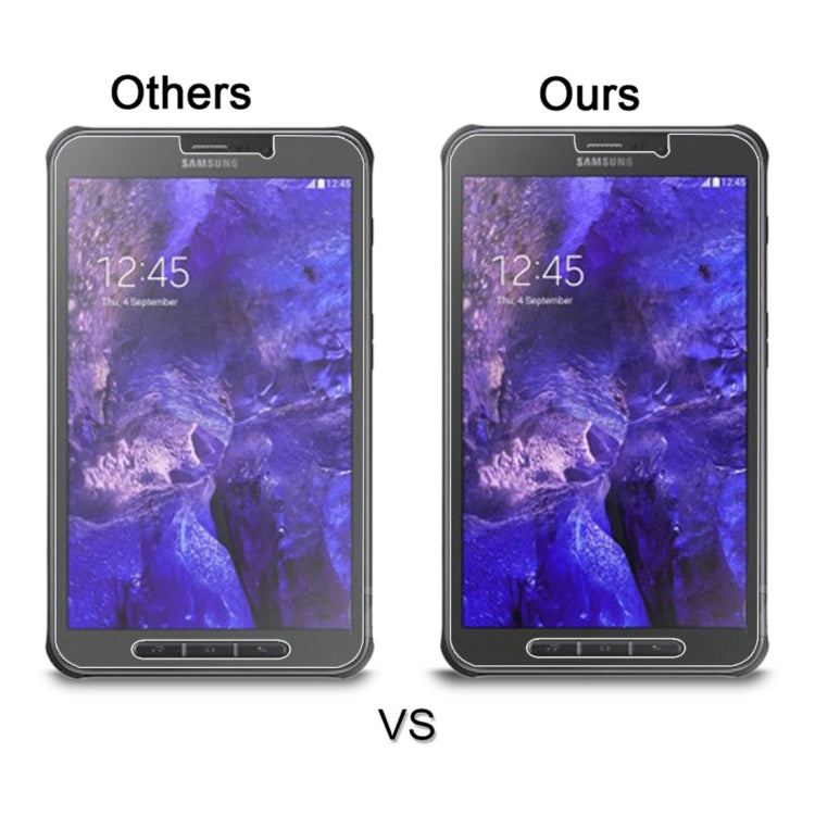 0.4mm 9H+ Surface Hardness 2.5D Explosion-proof Tempered Glass Film for Galaxy Tab Active / T360