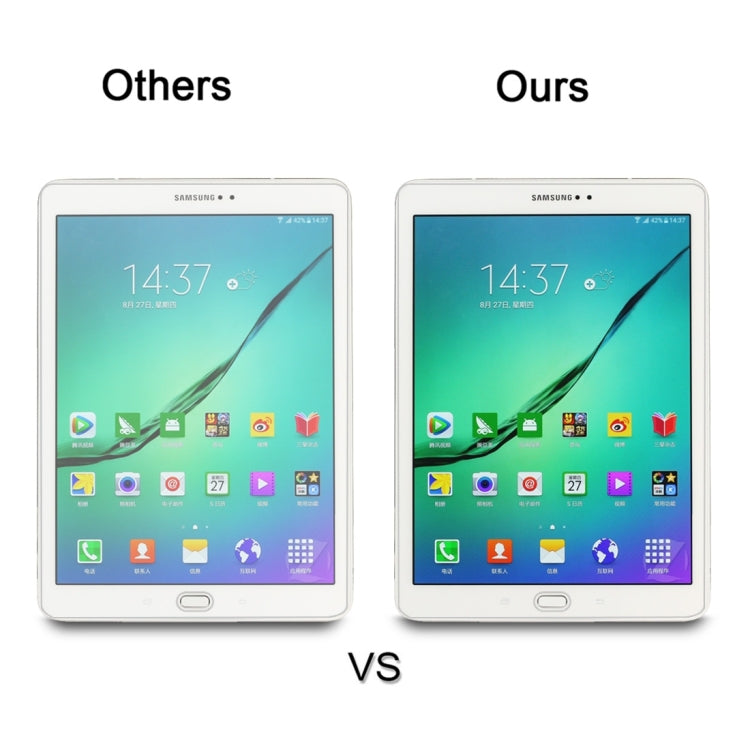 75 PCS 0.4mm 9H Surface Hardness Explosion-proof Tempered Glass Film for Galaxy Tab S2 9.7 / T810 / T815