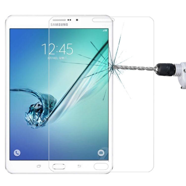 0.4mm 9H+ Surface Hardness 2.5D Explosion-proof Tempered Glass Film for Galaxy Tab S2 8.0 / T710 / T715