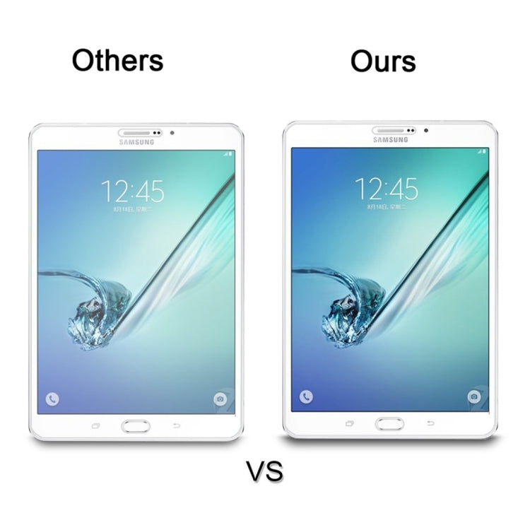 75 PCS 0.4mm 9H+ Surface Hardness 2.5D Explosion-proof Tempered Glass Film for Galaxy Tab S2 8.0 / T710 / T715