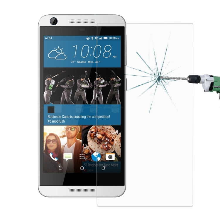 100 PCS for HTC Desire 626 0.26mm 9H Surface Hardness 2.5D Explosion-proof Tempered Glass Screen Film