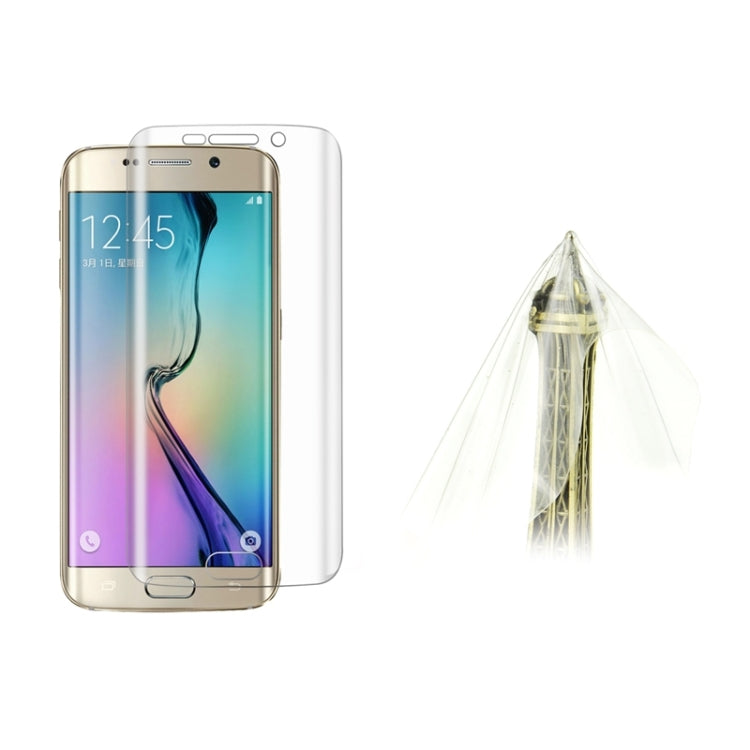 0.1mm Explosion-proof Soft TPU Full Screen Protector for Galaxy S6 Edge+