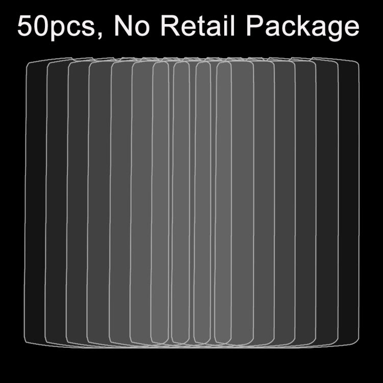 50 PCS for Lenovo A2010 0.26mm 9H Surface Hardness 2.5D Explosion-proof Tempered Glass Film, No Retail Package