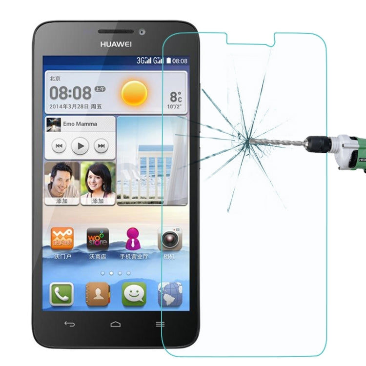For Huawei Ascend G630 0.26mm 9H+ Surface Hardness 2.5D Explosion-proof Tempered Glass Film