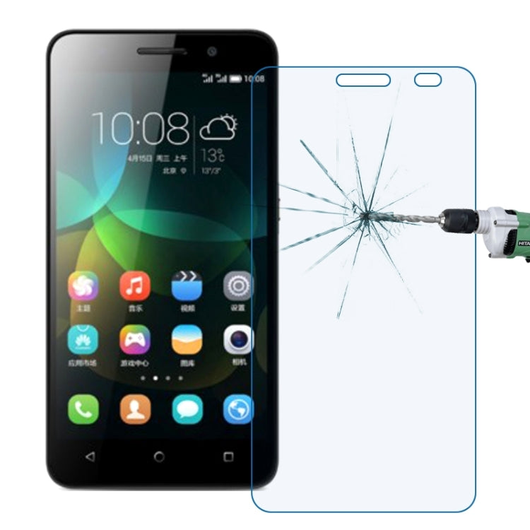0.30mm 9H+ Surface Hardness 2.5D Explosion-proof Anti Blue-ray Tempered Glass Film for Huawei Honor 4C