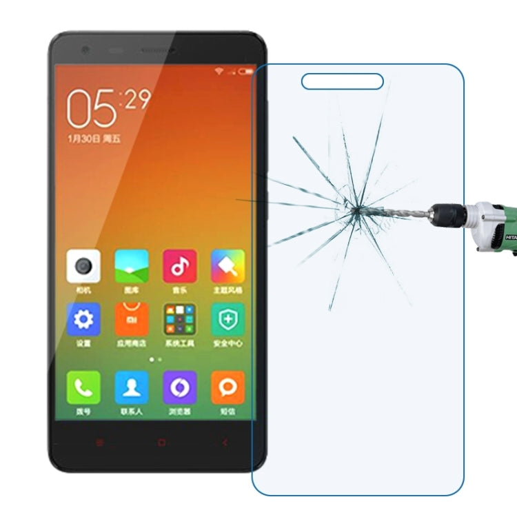 0.30mm 9H+ Surface Hardness 2.5D Explosion-proof Anti Blue-ray Tempered Glass Film for Xiaomi Redmi 2