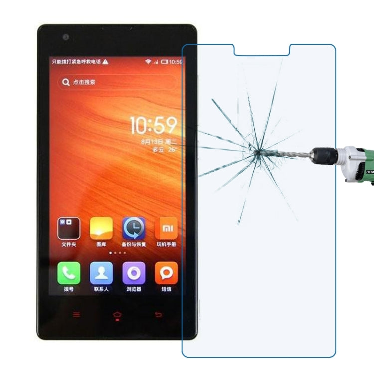 0.30mm 9H+ Surface Hardness 2.5D Explosion-proof Anti Blue-ray Tempered Glass Film for Xiaomi Redmi Note