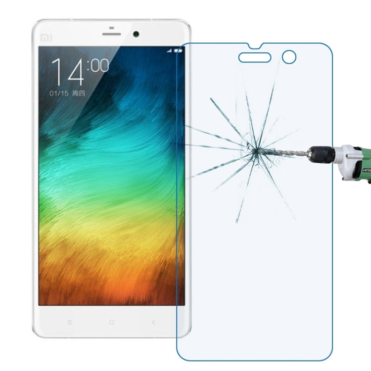 0.30mm 9H+ Surface Hardness 2.5D Explosion-proof Anti Blue-ray Tempered Glass Film for Xiaomi Mi Note