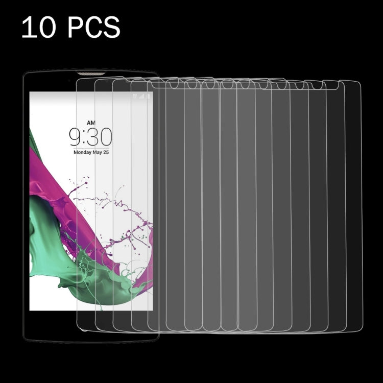 10 PCS for LG G4c / H525N / G4 mini 0.26mm 9H Surface Hardness 2.5D Explosion-proof Tempered Glass Screen Film