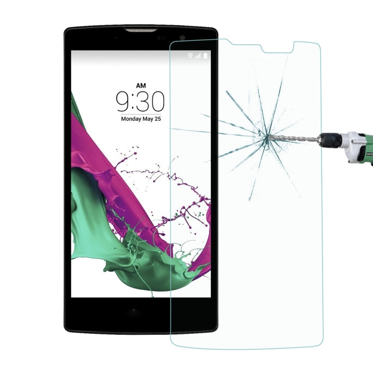 100 PCS for LG G4c / H525N / G4 mini 0.26mm 9H Surface Hardness 2.5D Explosion-proof Tempered Glass Screen Film