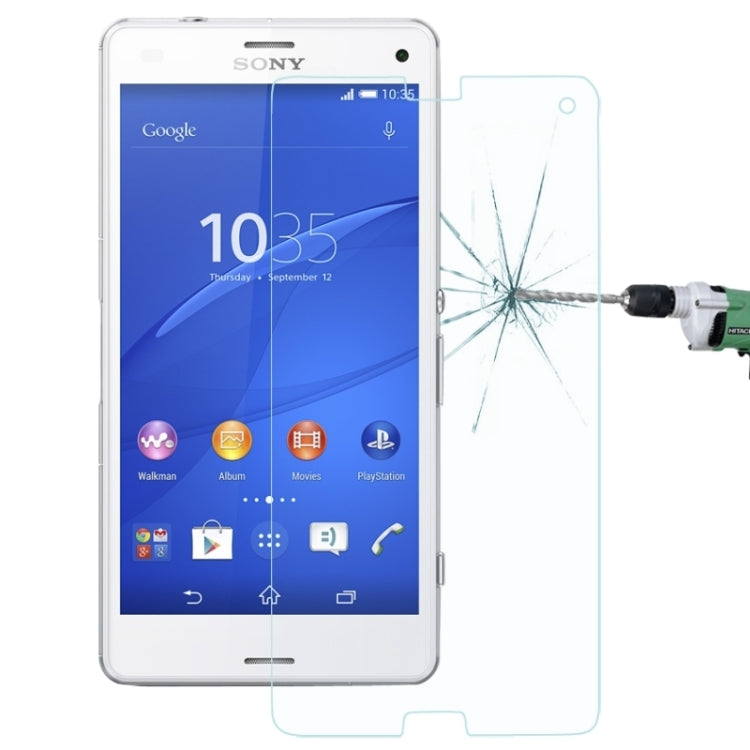 0.26mm 9H+ Surface Hardness Explosion-proof Front + Back Tempered Glass Film for Sony Xperia Z3 Compact / Z3 mini