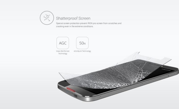 0.3mm 9H Surface Hardness Explosion-proof Tempered Glass Film for UMI IRON PRO