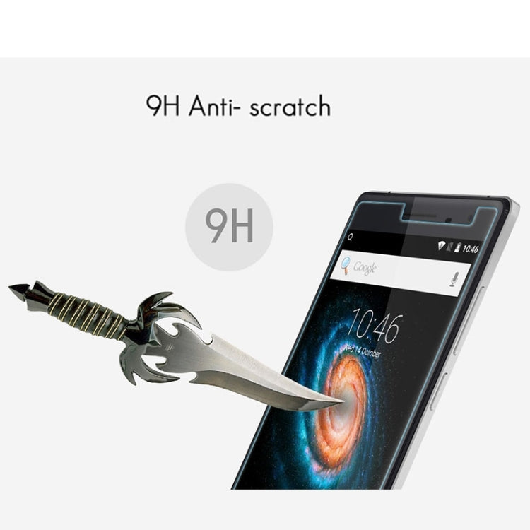 0.3mm 2.5D Blue Light Filter Explosion-proof Tempered Glass Film for Bluboo Xtouch