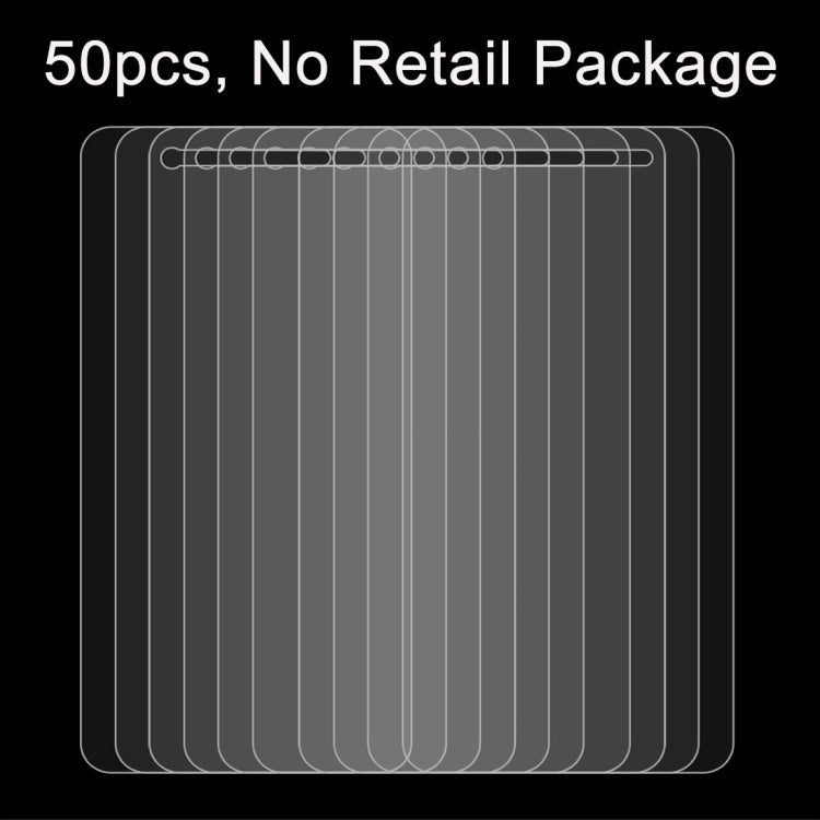 50 PCS for  Huawei Enjoy 5S 0.26mm 9H Surface Hardness 2.5D Explosion-proof Tempered Glass Film, No Retail Package