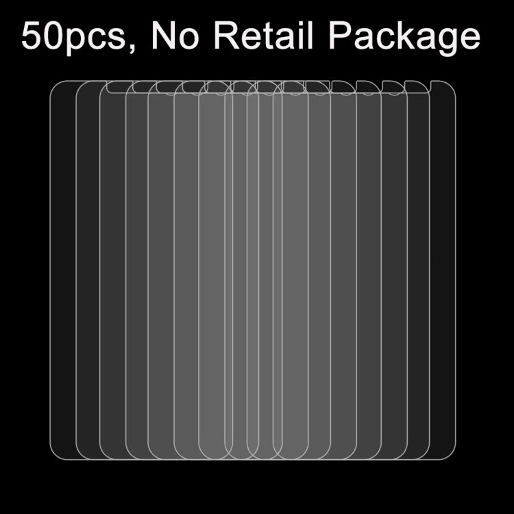 50 PCS for  Coolpad Fengshang Max A8-930 0.26mm 9H Surface Hardness 2.5D Explosion-proof Tempered Glass Film, No Retail Package