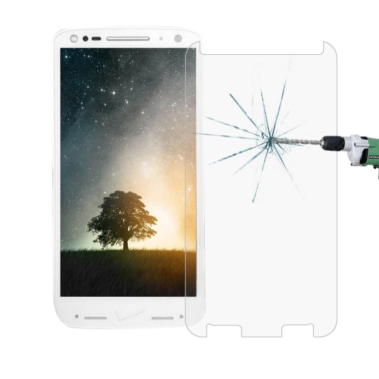 100 PCS for Motorola Moto Droid Turbo 2 0.26mm 9H Surface Hardness 2.5D Explosion-proof Tempered Glass Screen Film