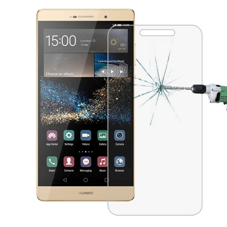 10 PCS for Huawei P8 0.26mm 9H Surface Hardness 2.5D Explosion-proof Tempered Glass Screen Film