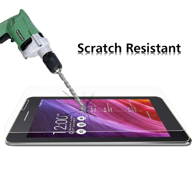 100 PCS for Asus Fonepad 7 / FE171MG 0.4mm 9H+ Surface Hardness 2.5D Explosion-proof Tempered Glass Film