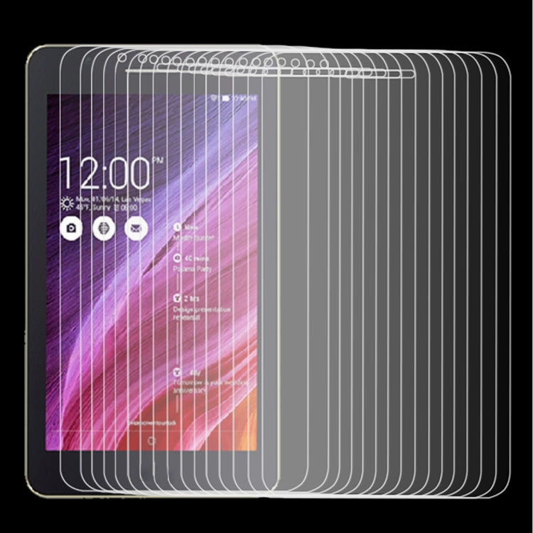 100 PCS for Asus Fonepad 7 / FE171MG 0.4mm 9H+ Surface Hardness 2.5D Explosion-proof Tempered Glass Film