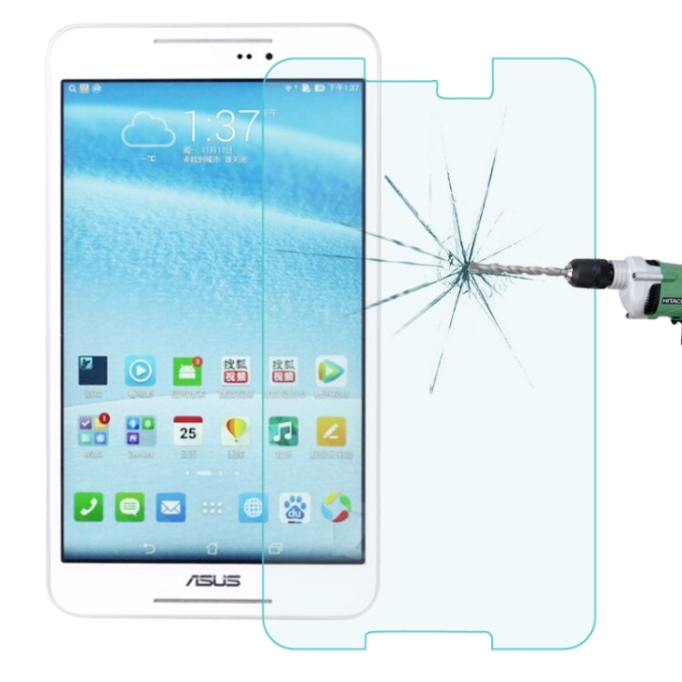 0.4mm 9H+ Surface Hardness 2.5D Explosion-proof Tempered Glass Film for ASUS Fonepad 8 / FE380CG