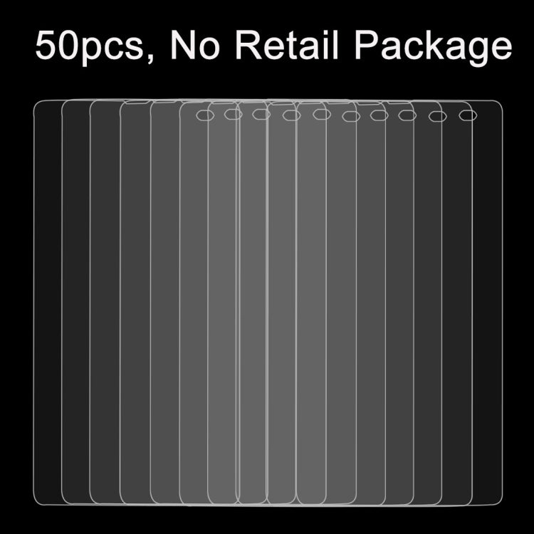 50 PCS for Microsoft Lumia 535 0.26mm 9H Surface Hardness 2.5D Explosion-proof Tempered Glass Film, No Retail Package