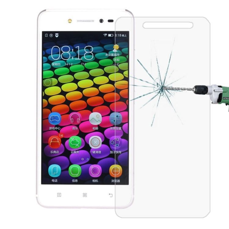 100 PCS for Lenovo S90 / Z2 0.26mm 9H Surface Hardness 2.5D Explosion-proof Tempered Glass Screen Film