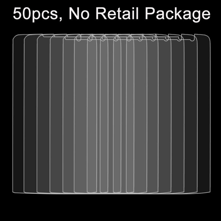 50 PCS for LG Leon / C40 0.26mm 9H Surface Hardness 2.5D Explosion-proof Tempered Glass Film, No Retail Package