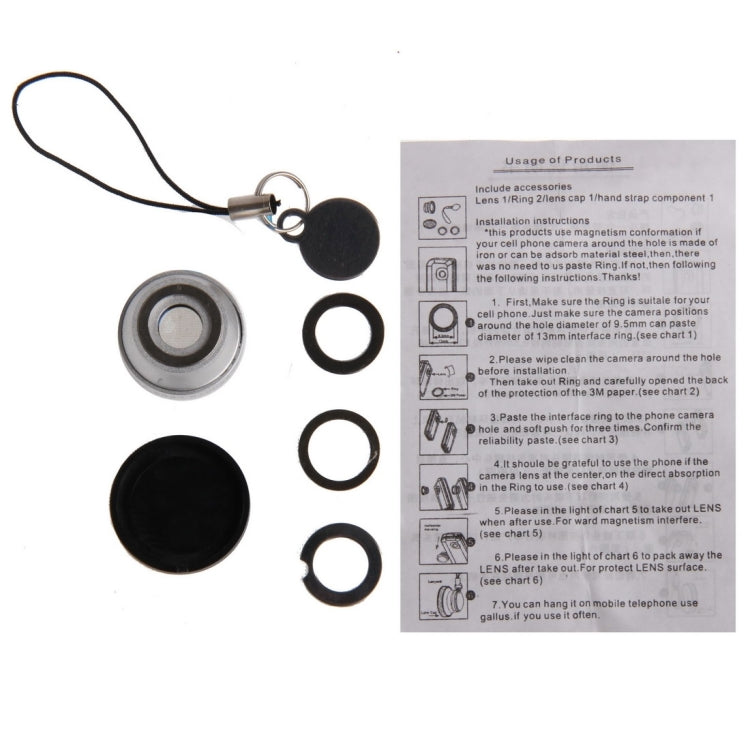 2.0X Telephone Lens for Mobile Phone and Digital Camera
