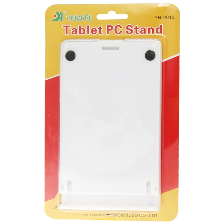 Universal Foldable Tablet Holder with Adjustable Angle Viewing, White (160 Degrees)(White)