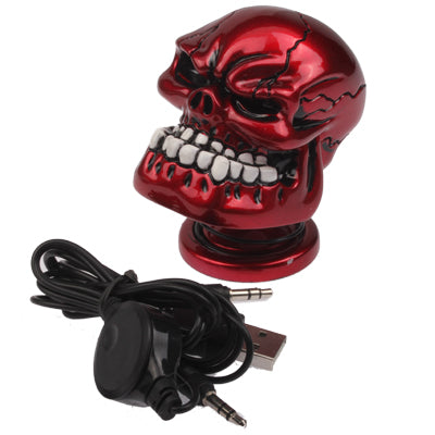 USB Powered Creative Skull Style Mini Metal Speaker for (Desktop PC/Laptop Notebook/mobile phone/MP3/MP4 player)