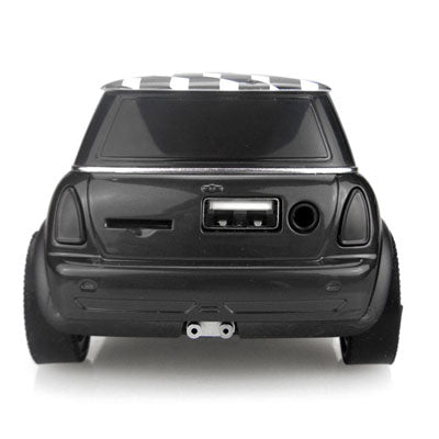 Music Car Style Mini Portalbe MP3 Bass Speaker Support Micro SD / TF Card & USB & FM