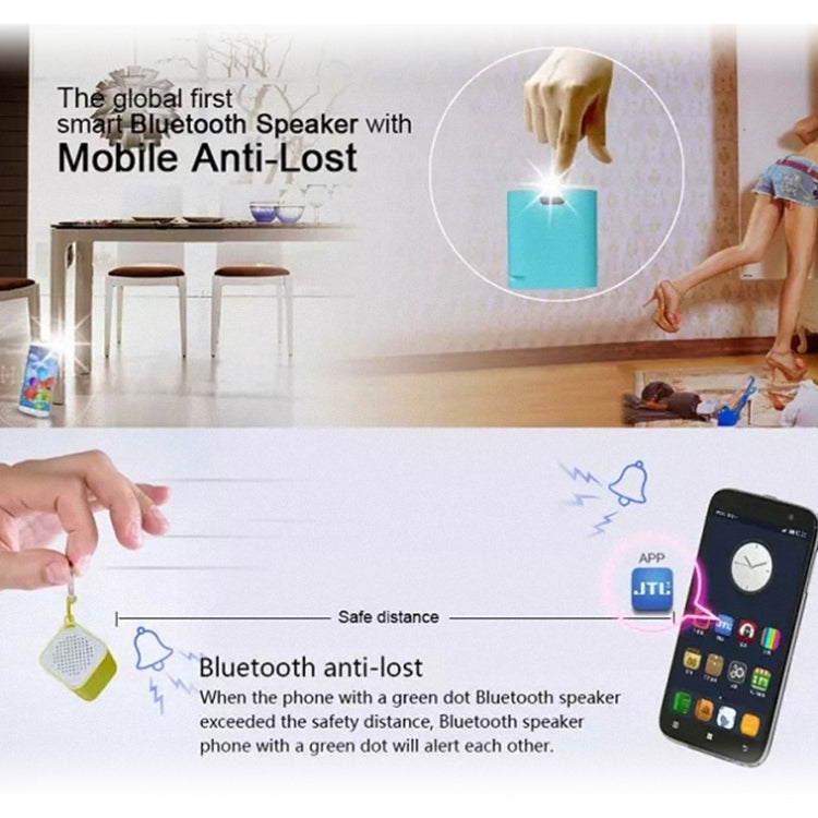 Portable Anti-lost Safety Alarm with Bluetooth Speaker, For iPhone, Galaxy, Huawei, Xiaomi, LG, HTC and Other Smart Phones