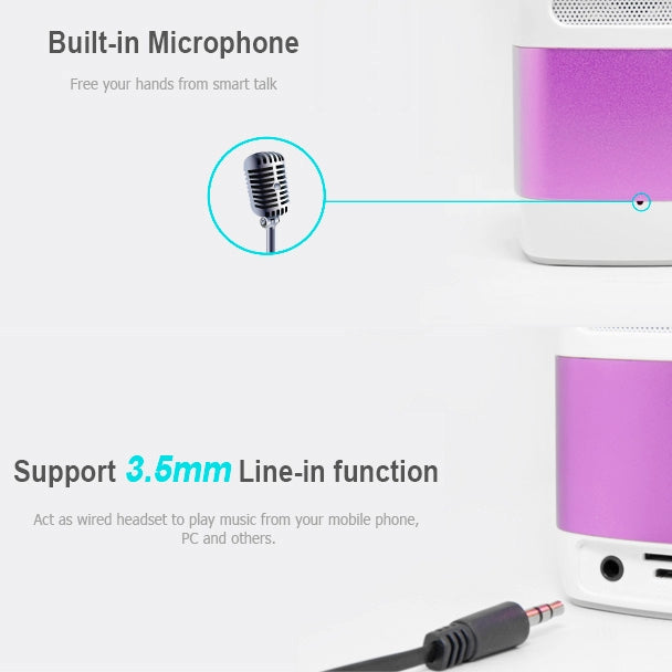 ORICORE NFC Automatic Pairing Bluetooth Speaker, Supporting TF Card / AUX / Hands-free Function