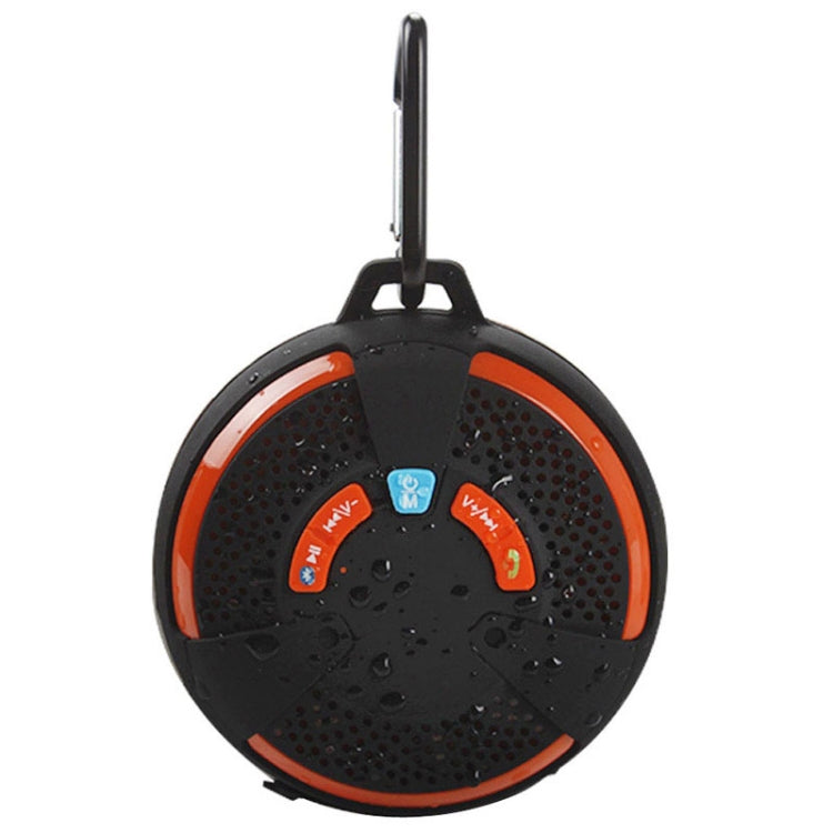 YM-893 Portable Mini Waterproof Sports Stereo Bluetooth Speaker for iPhone / iPod / Samsung / HTC / Nokia / BlackBerry Phones, Support TF Card, Life Waterproof