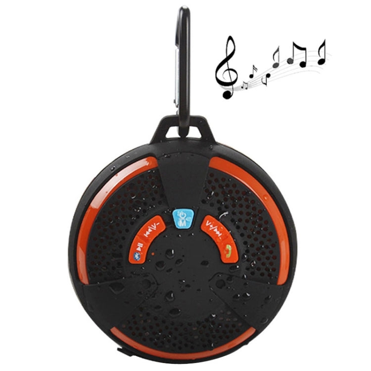 YM-893 Portable Mini Waterproof Sports Stereo Bluetooth Speaker for iPhone / iPod / Samsung / HTC / Nokia / BlackBerry Phones, Support TF Card, Life Waterproof