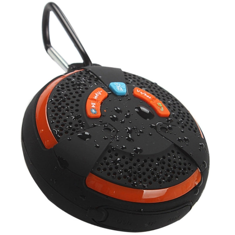 YM-893 Portable Mini Waterproof Sports Stereo Bluetooth Speaker for iPhone / iPod / Samsung / HTC / Nokia / BlackBerry Phones, Support TF Card, Life Waterproof