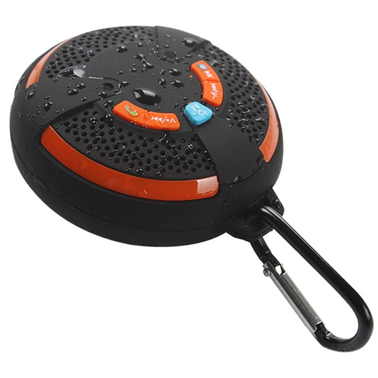 YM-893 Portable Mini Waterproof Sports Stereo Bluetooth Speaker for iPhone / iPod / Samsung / HTC / Nokia / BlackBerry Phones, Support TF Card, Life Waterproof