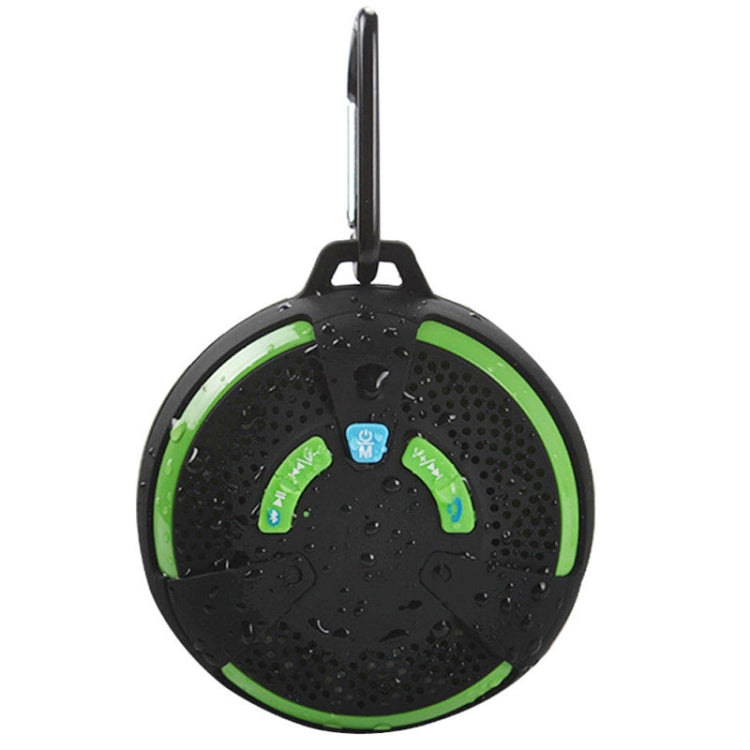 YM-893 Portable Mini Waterproof Sports Stereo Bluetooth Speaker for iPhone / iPod / Samsung / HTC / Nokia / BlackBerry Phones, Support TF Card, Life Waterproof