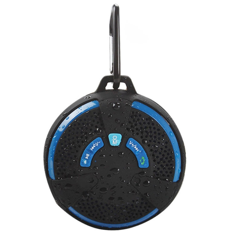 YM-893 Portable Mini Waterproof Sports Stereo Bluetooth Speaker for iPhone / iPod / Samsung / HTC / Nokia / BlackBerry Phones, Support TF Card, Life Waterproof