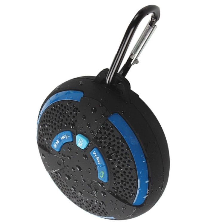 YM-893 Portable Mini Waterproof Sports Stereo Bluetooth Speaker for iPhone / iPod / Samsung / HTC / Nokia / BlackBerry Phones, Support TF Card, Life Waterproof