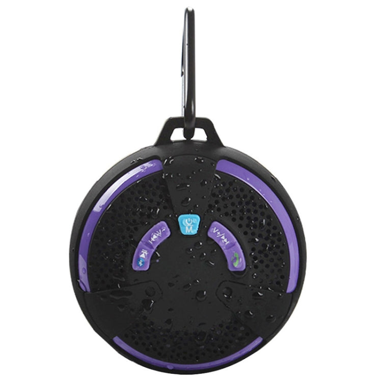YM-893 Portable Mini Waterproof Sports Stereo Bluetooth Speaker for iPhone / iPod / Samsung / HTC / Nokia / BlackBerry Phones, Support TF Card, Life Waterproof