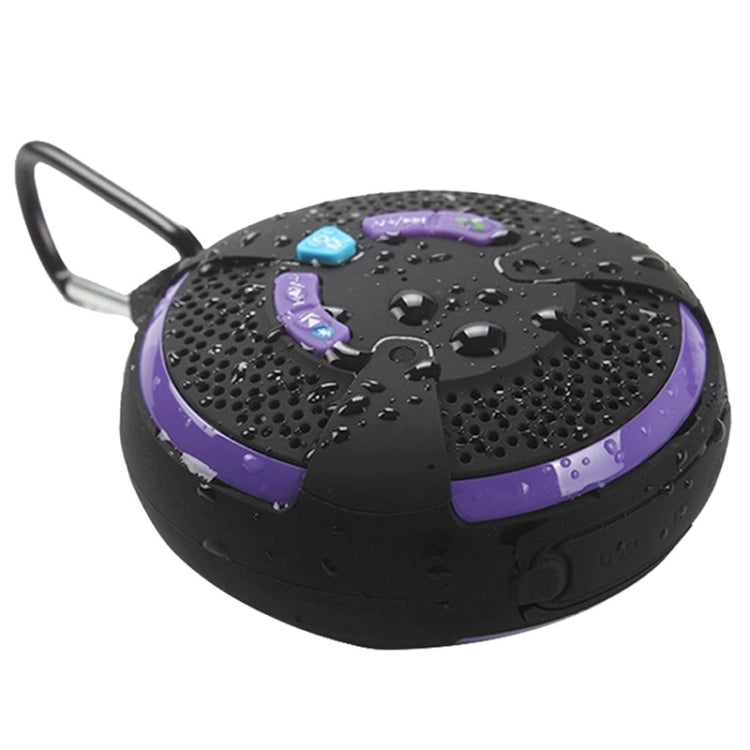 YM-893 Portable Mini Waterproof Sports Stereo Bluetooth Speaker for iPhone / iPod / Samsung / HTC / Nokia / BlackBerry Phones, Support TF Card, Life Waterproof