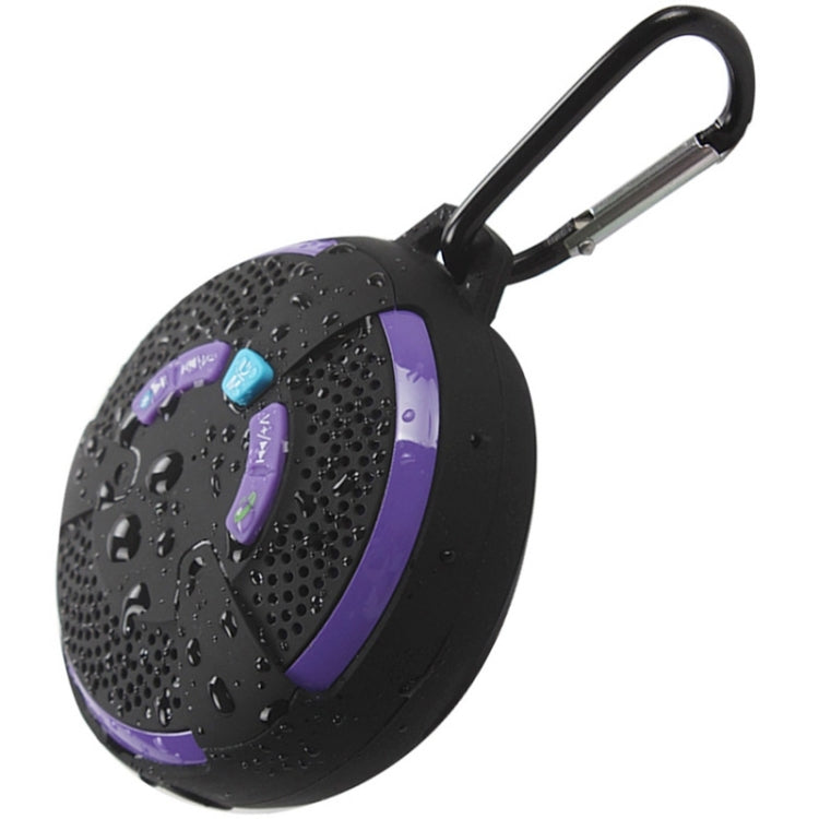 YM-893 Portable Mini Waterproof Sports Stereo Bluetooth Speaker for iPhone / iPod / Samsung / HTC / Nokia / BlackBerry Phones, Support TF Card, Life Waterproof