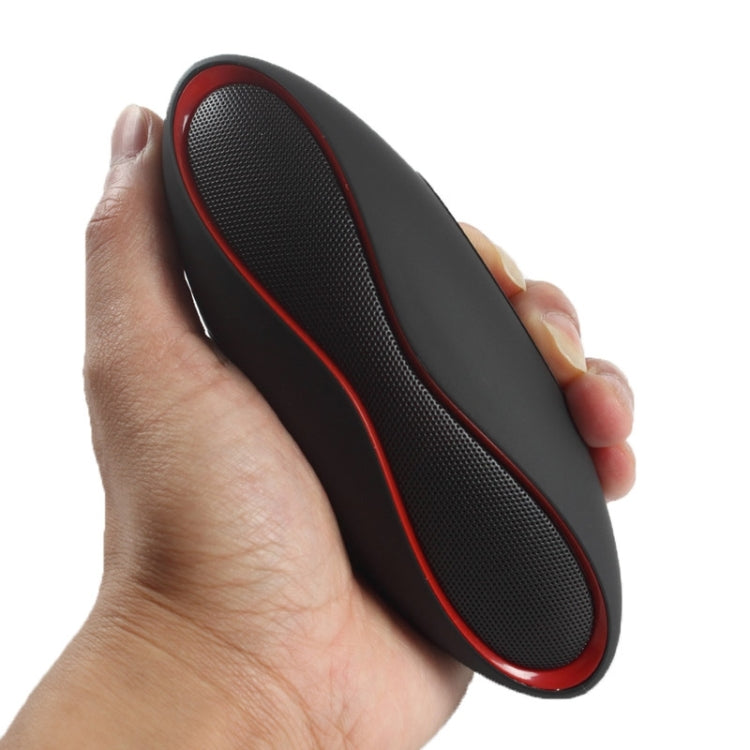 Multi-function Rugby Style Bluetooth Speaker , For iPhone / Android Phones / PC / iPod / MP3 / MP4, Support TF Card / Hand-free Call(Red)
