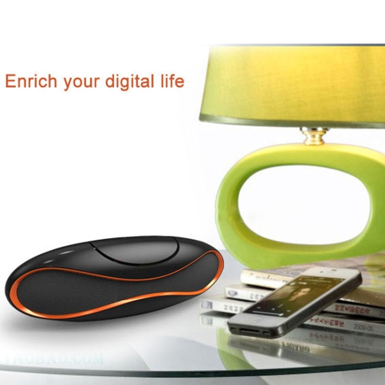 Multi-function Rugby Style Bluetooth Speaker , For iPhone / Android Phones / PC / iPod / MP3 / MP4, Support TF Card / Hand-free Call(Red)