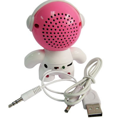 Alien Mini speaker With Rechargeable Battery